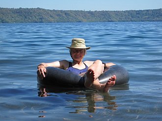 Testing the waters at Crater’s Edge.