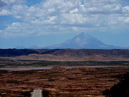 Mountain - 80 kilometers away.