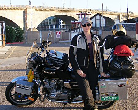 Cynthia at London Bridge