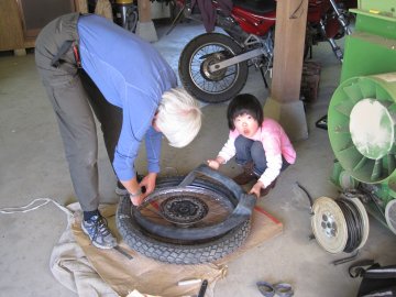 It takes much longer when children help.