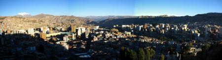 Panorama, La Paz, Bolivia.