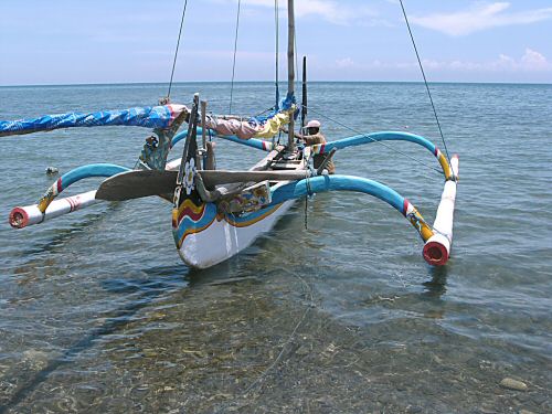 Bali catamaran.