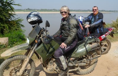 We need something a bit more rugged for our next trip and Ernie's bike is very comfortable. He's a bit big for our bikes.