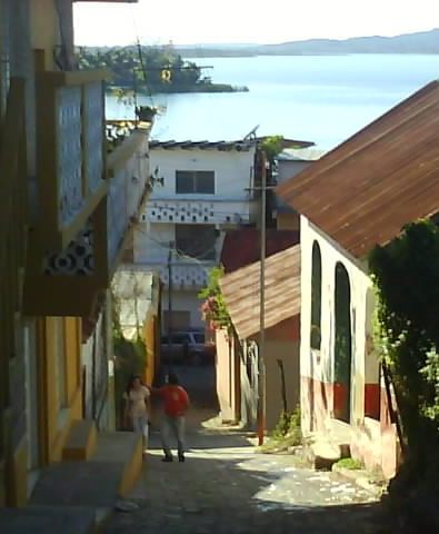 Guatemala - Flores street