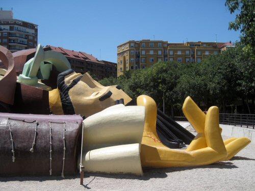 Giant Gulliver statue, Spain.