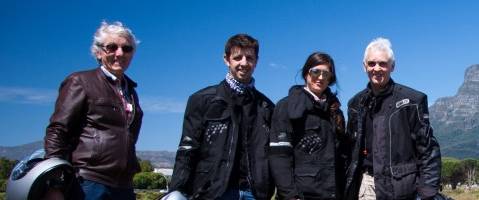 John, Mal, Julian and Shannon, 4 Bikes 4 Singapore.
