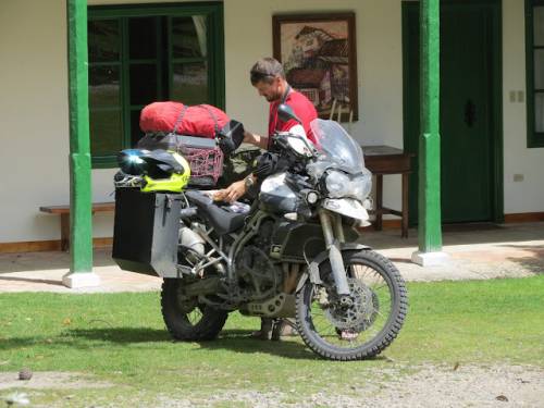 Bike near Canar, Ecuador.
