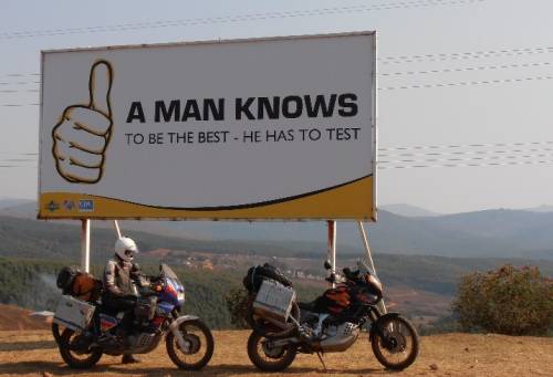 A man knows... what?