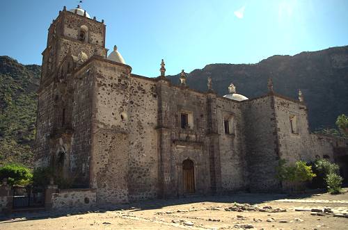 Missioin Church, La Paz, Mexico.