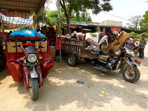 Hainan Island trucks.