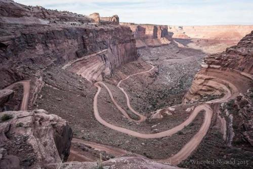 Shafer Trail, Utah.