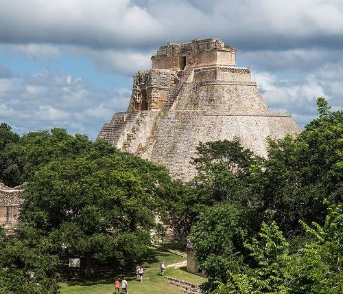 Uxmal Mayan site, Mexico.