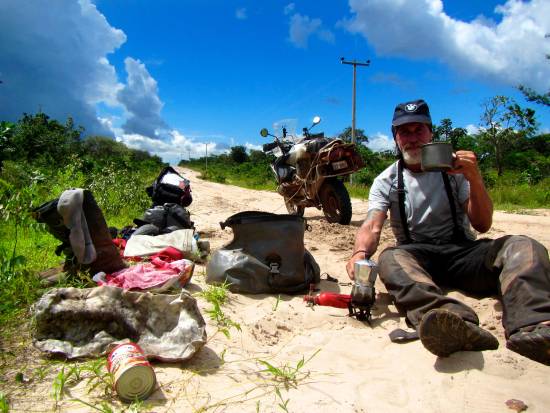 Paul Nomad's pic of his Coffee Break in Lençois Maranhenses, Brazil was a Horizons Unlimited 2017 Calendar finalist.