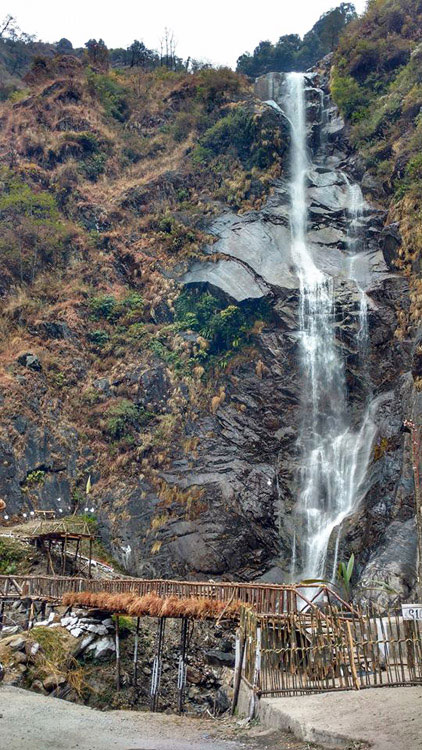 Watefall in North Sikkim