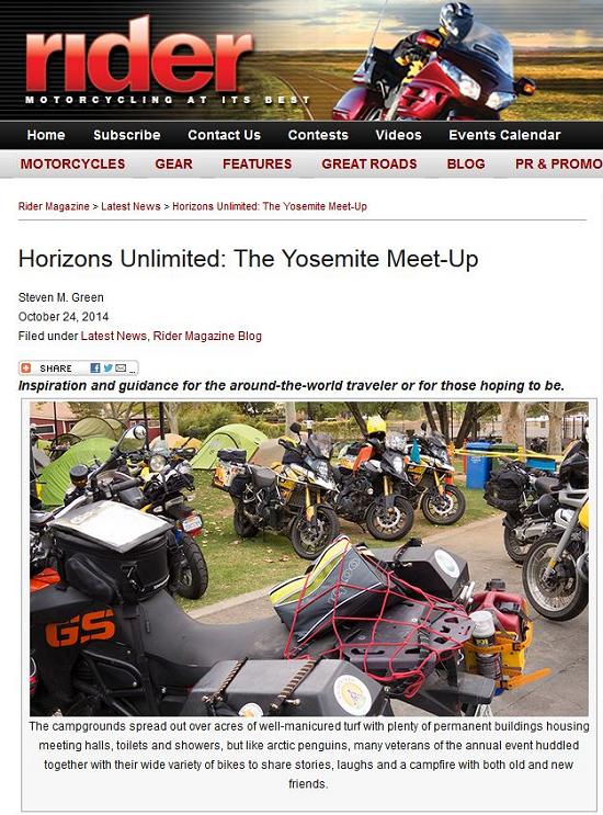 Click here for full article in Rider Magazine.