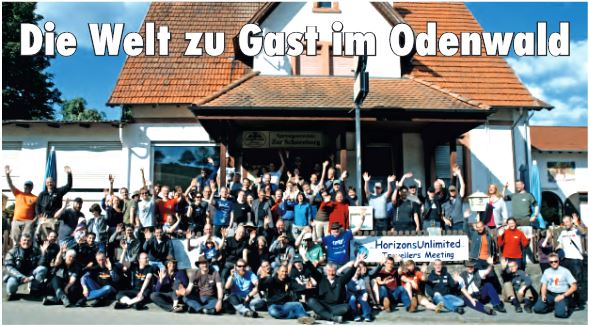 Die Welt zu Gast im Odenwald, Motorradspiegel, Stefan Thiel.