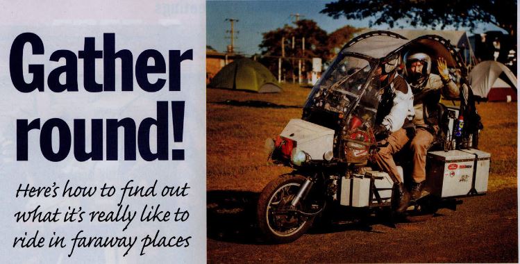 Gather Round - Australian Road Rider - Mark Hoskings.