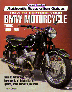 How to Restore Your BMW Motorcycle Twins 1950 -1969
