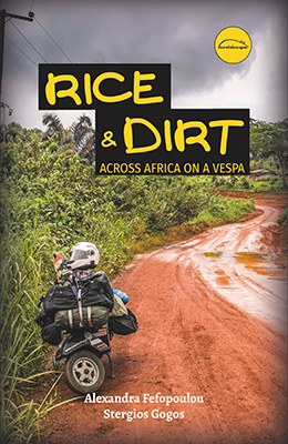 Rice & Dirt: Across Africa on a Vespa - Front Cover