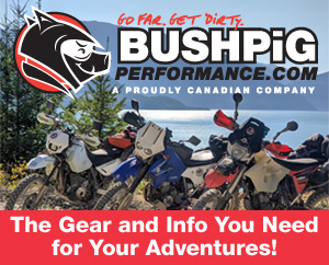 Bushpig Performance for all the goodies you want for your DR650, DRZ400, KLR, Tenere T7 and Honda XR series, right here in BC, Canada